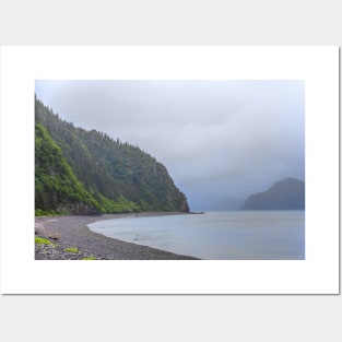 Alaska. Kenai Fjords National Park. Fox Island. Shore. Posters and Art